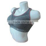 Grey Brand Women Bra Top Wireless Seamless Bra Underwear Sportswear Sexy Fitness Bra thumbnail-2