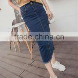 Latest Design New Style Summer Tight Jeans Skirt Long Skirt for Ladies thumbnail-3