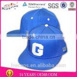 Hot Sale Korean Custom 3D Embroidery Logo Baseball Cap Closed Back thumbnail-1