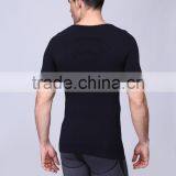 High Quality Mens Seamless Compression Running Short Sleeve TShirts thumbnail-2