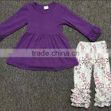 Latest Design Children Outfit Easter Egg Printed Boutique Clothing Baby Girl Boutique Clothing Sets Easters Outfits thumbnail-3