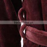 Factory Wholesale Royal Plush Flannel Fleece Bathrobe Sleepwear thumbnail-2