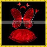 Factory Sale Red Color Costume Butterfly Wings thumbnail-1