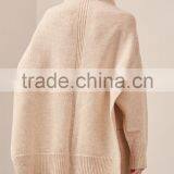 Hot Sale Cotton Wool Sweater Designs For Girl Knitted Pullover thumbnail-4