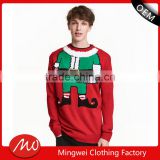 Adult lowest price plus size novelty christmas jumpers sweater for men