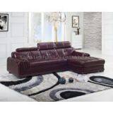 1+2+3 Coffee Leather Sofa thumbnail-1