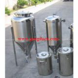 Stainless steel home brewery beer conical fermenter