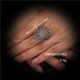 High End Clear Zirconia Micro Pave Black Plating 925 Sterling Silver Pendants thumbnail-3