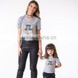 Custom Summer Mom and Daughter Sister Family Clothing Outfits thumbnail-3