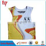 New Style Reversible Lacrosse Jersey/Cheap Custom Lacrosse Pinnies/ Wholesale Best Quality Lacrosse Uniform thumbnail-3