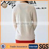 Women v Neck Cashmere Cardigan thumbnail-3