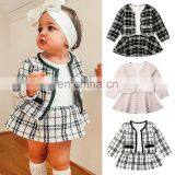 Long Sleeve Jacket And Dress Cute Girl Outfit Girls Fall Clothing thumbnail-2