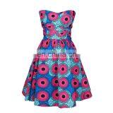 OEM 2020 New Arrivals Plus+Size+Dress African Print Midi Causal Women Dresses thumbnail-2