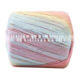 Wholesale High Grade 100% Cotton Yarn Dyed Multiple Color Mercerized Cotton Yarn thumbnail-1