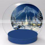 New Human Size Snow Ball Globe Giant Inflatable Snow Globe for Outdoor Advertising Ball thumbnail-3