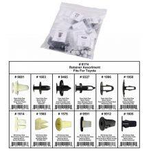 Automobile General Door Panel Clip Lining Trim Panel Side Skirt Reinforced Thick Nylon Damping Plastic Clip thumbnail-1