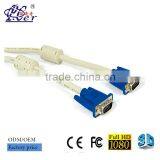 Polybag Packing 15 Pin 3 4 Male to Male VGA CABLE thumbnail-1