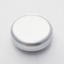 Mini Size Round Pocket Cosmetic Hair Brush With Mirror thumbnail-4