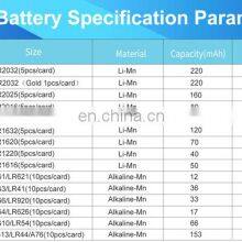 Customized Packaging Ag13 Button Cell 1.5v Lr44 Alkaline Button Cell thumbnail-2