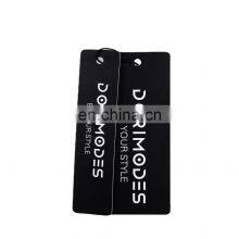 Custom Dress Cardboard Etiqueta Colgante Jeans Sneaker Hang Tag String With Logo