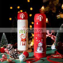 Trendy Pink Custom Logo Stainless Steel Lids Double Walled Insulated Water Bottle Stainless Steel thumbnail-2