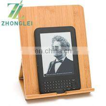 Wholesale Cheap Natural Bamboo Wood Folding Holder Stand for IPad thumbnail-4