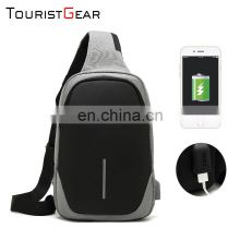 Small Crossbody Sling Bag Concise Laptop Backpack Men's  Anti-theft Bag