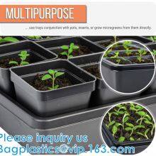 Plastic Garden Planter Pot Vegetable Growing Container Grow Vegetables: Potato, Carrot, Tomato, Ginger, Peanuts Onion, Flower Nursery Pots, Balcony Garden thumbnail-4