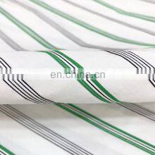 Rayon Nylon Cotton Polyester Spandex Bright Yarn Stripe Woven Fabric for Women Garment thumbnail-4