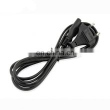 Wholesale price cheap ac pc power extension cable with plug 2 pin eu laptop power cord