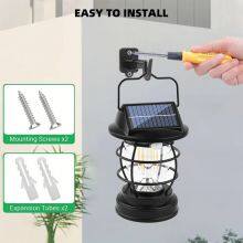 Solar Induction Lamp, Household Waterproof Courtyard Lamp, Ambient Sun Table Lamp, Courtyard Garden Camping Lighting, Charging Horse Lamp thumbnail-3