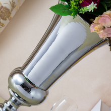 Wedding Decoration Centerpieces Wedding Centerpiece Stand With Silver Color thumbnail-5