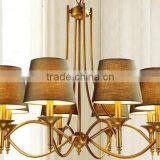 2016 New Wrought Iron Candle Chandelier Lamp ZH-6006 thumbnail-2