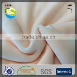 China manufacturer Polyester super soft thin micro fleece fabric
