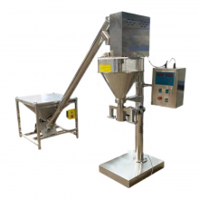 Pulver-Schneckenförderer Pulververpackungsmaschine Wiege-Pulverfüllmaschine Semi-Automatik