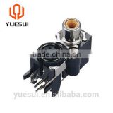 multifunction stereo pin rca connector