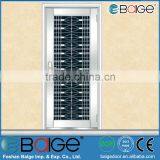 BG-SS9086 cheap steel apartment entry tempered glass door