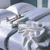 100% Cotton / Cotton/polyester White or Dyed Hotel Flat Sheets thumbnail-5