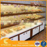 Guangdong Bread Display Cabinet Shelves Showcase for Bread Display