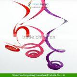 Coloured Hanging Swirls Party Decorations Multi Birthday Wedding Baby Shower thumbnail-2