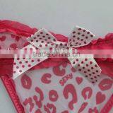 Sexy Hot Transparent Pink White Bikini, Young Ladies Thong Lingerie thumbnail-4