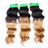 Natural Brazilian Hair Extensions, Full Cuticles Attached Virgin Brazilian Hair Bundles Quality Choice thumbnail-3