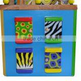 Four Sides Educational Wooden Cube Box Game Kindergarden Activity Play Cube Center Baby Toys Quality Choice thumbnail-6