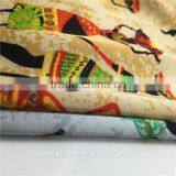 Ethnic Stretch Satin Printed Fabrics thumbnail-2