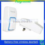 manufacture supply AG101N wireless doorbell battery-free doorbell Plug in Qingdao