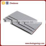 Leather Unisex Card Case Slim Super Thin 6 Slots Compact Wallet Holder thumbnail-4