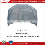 Steel Engine Hood For Hyundai Santa Fe Car Body Parts OEM#66400-2B000