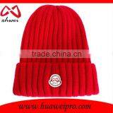 Custom Logo and Branded Long Knitted Beanie Hat Cotton and Acrylic Plain Beanie Cap Wholesale thumbnail-4
