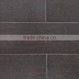 Carbonized Horizontal Stained Solid Bamboo Flooring - Gunstock