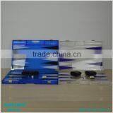 Classic Lucite Backgammon Board Game Set Pieces & Dice Turkish Design thumbnail-5